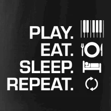 Play eat sleep piano