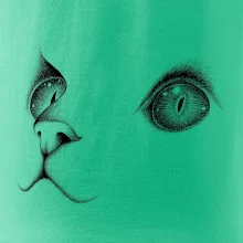 Mačacie oči čierne