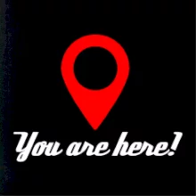 You are here You are here