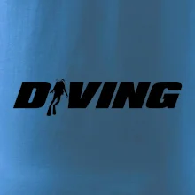 Diving nápis potápač