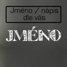 Folklór - meno - nápis