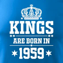 Kings are born in 1959