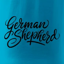 German shepherd - nápis okrasny - nápis okrasný German shepherd - nápis okrasny - nápis okrasný