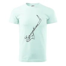 Saxophone nápis Saxophone nápis