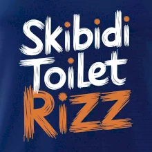 Skibidi Toilet Rizz nápis