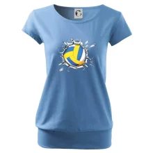 Volejbal lopta v triku Volejbal lopta v triku