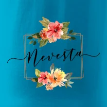 Nevesta štvorec oranžový