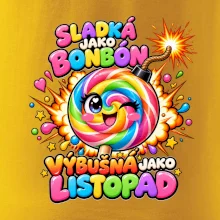 Sladké duhové lízátko s výbušnou náladou