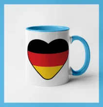 Germany love prso - Nemecká vlajka