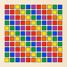 LGBT dúhový štvorec