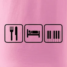 Eat sleep piano v rade