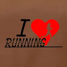 I love running dievča