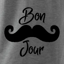 Mustache Bon Jour
