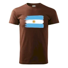 Argentína vlajka kreslená štetkou
