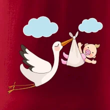 Bocian čakáme bábätko - dievča