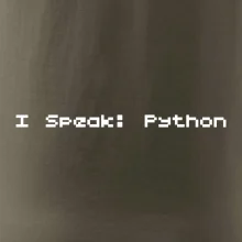 I Speak Python