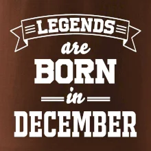 Legends are born in December