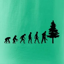 Evolúcia drevorubač - píla a strom