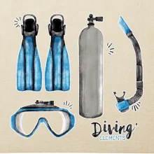 Diving elements