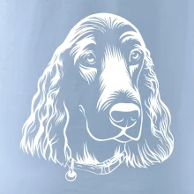 Kokeršpaniel - hlava kreslená