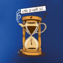 Vždy sa nájde čas na kávu (Pecka design)