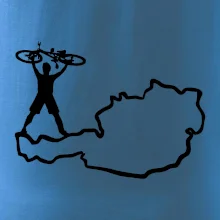 Cyklista - Mapa Rakúska