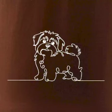 Havanský psík linka jedným ťahom