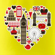 Britské srdce - objekty