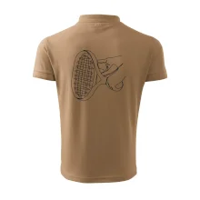 Tenisová raketa jedným ťahom Tenisová raketa jedným ťahom