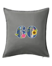 Kvetinové číslo kreslené - 60