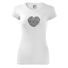 Odtlačok prsta srdce Odtlačok prsta srdce