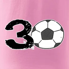 Futbal okrúhle narodeniny 30
