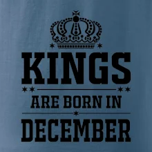Kings are born in December