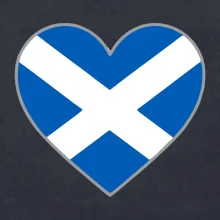 Škótske srdce na prsník