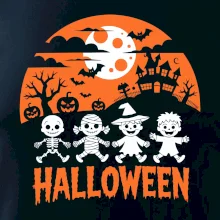 Dětské halloweenské triko