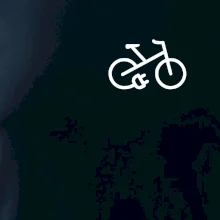 Obrázok kolesa na prsníku ebike