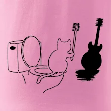Mačka a gitara WC Mačka a gitara WC