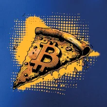 Bitcoin oranžová pizza Bitcoin oranžová pizza