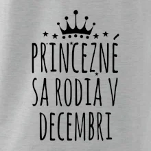 Princezné sa rodia v decembri