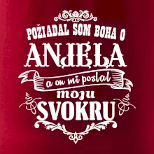 Požiadal som Boha o anjela a on mi poslal moju svokru