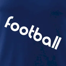 FOOTBALL nápis šikmo FOOTBALL nápis šikmo
