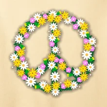 Peace symbol margaréty