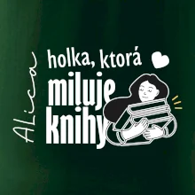 Čiernobiela holka, ktorá miluje knihy - holka - Vaše meno