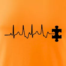EKG puzzle rozpojené