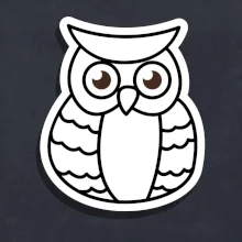 Sova kreslená na prsníku