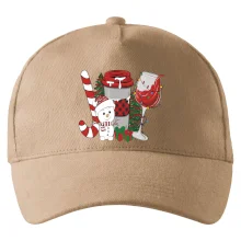 Vianoce, víno a snehuliak