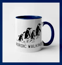 Nordic walking tučniaky - vintage