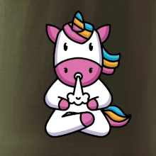 Yoga fučiaci jednorožec