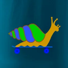 Šnek na skateboardu (Moňas)