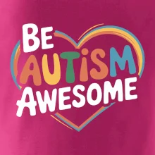 Be autism awesome srdce